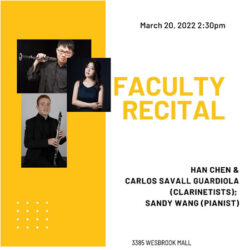 March Faculty Concert